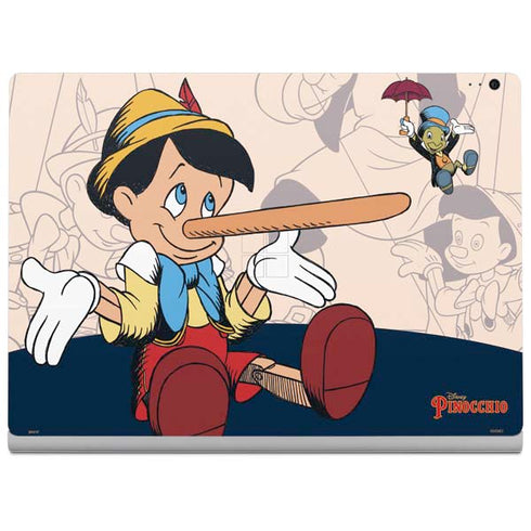 Disney Pinocchio and Jiminy Cricket Surface Book 2 13.5in Skin